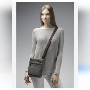 Hedgren Leonce RFID Crossbody Shoulder Gray Bag